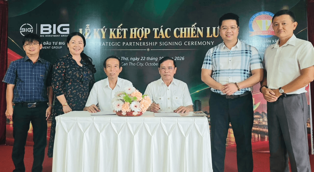 Tập đoàn BIG bắt tay Vạn Phát khai thác 1000 căn cho thuê ở Khu Công Nghiệp Miền Tây